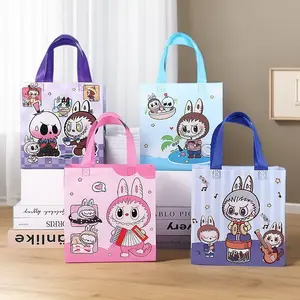 【Model Baru】 Tas Hadiah Anak Motif Kartun Lucu/Tas Belanja/Tas Ulang Tahun Anak Murah Grosir/Tas Ulang tahun anak/Tas kado 22*11*23CM