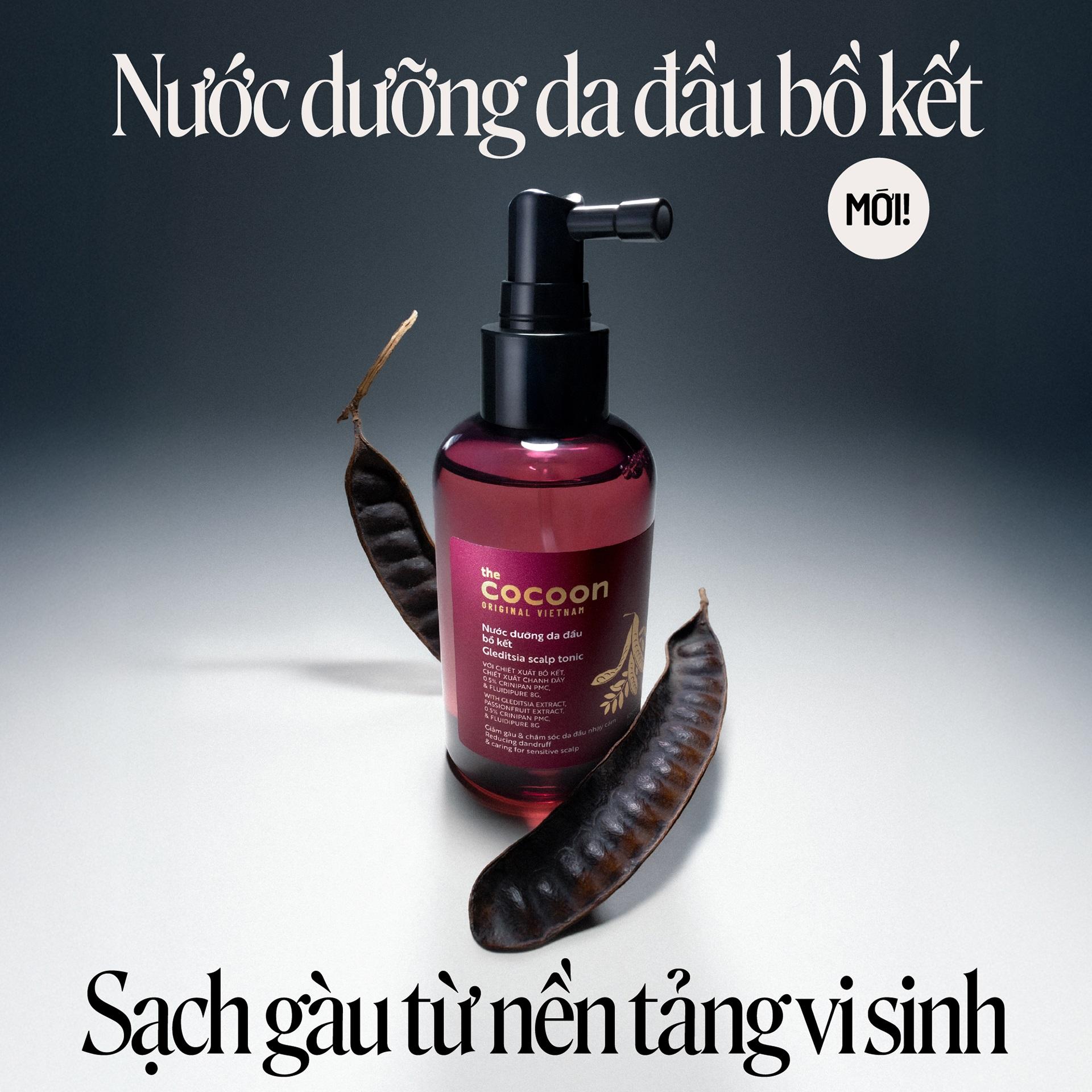 Hình ảnh COMBO 1 Nước dưỡng da đầu bồ kết Cocoon 140ml + 1 Tẩy da chết da đầu bồ kết Cocoon 200ml 4