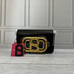 Briana black buttonscarves