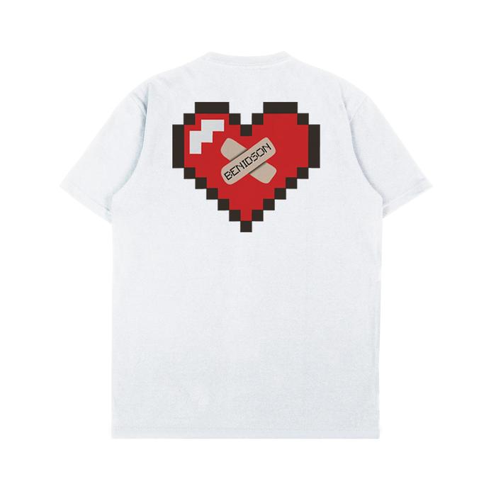 Gambar Benidson Reguler Tshirt White Affection - M dari Benidson Store Kab. Banyuwangi Tokopedia