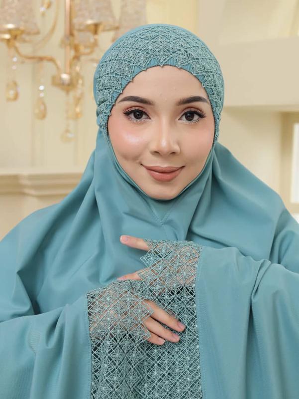 TELEKUNG Cotton LACE_SITI_PREMIUM_TELEKUNG With FREE BAG | FREE ...