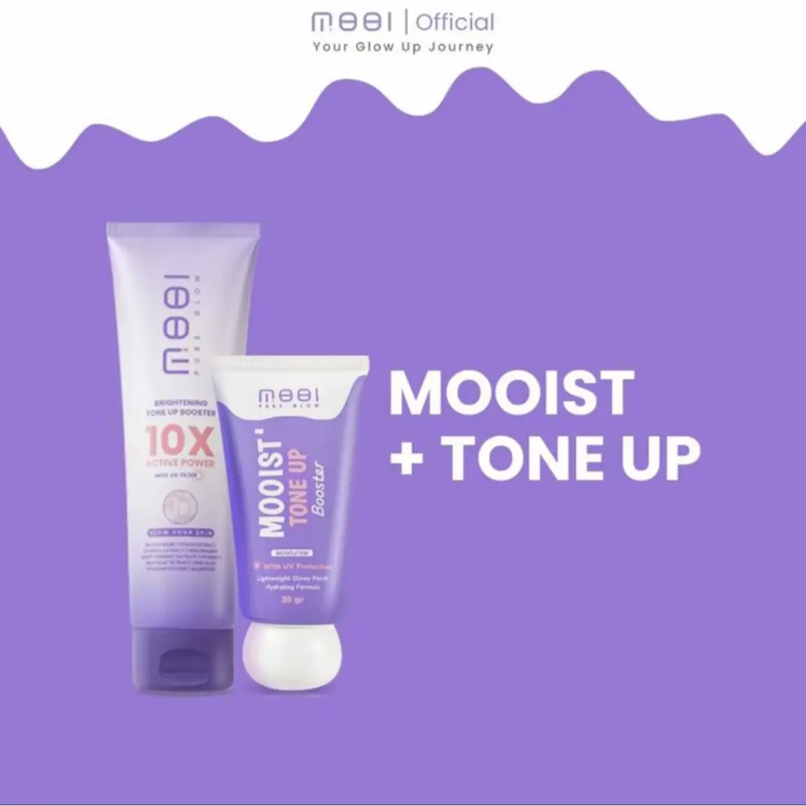 1 MOOIST + 1 LOTION TONE UP 1