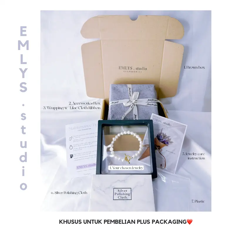 EMLYS.studio - ALLEGRA EARING - Anting Bunga Mewah Elegant 5