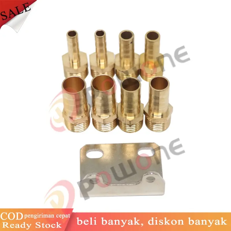 Powone Engine Oil Separator Oil Catch Can Tank Breather Reservoir Filter for PCV Valve 4