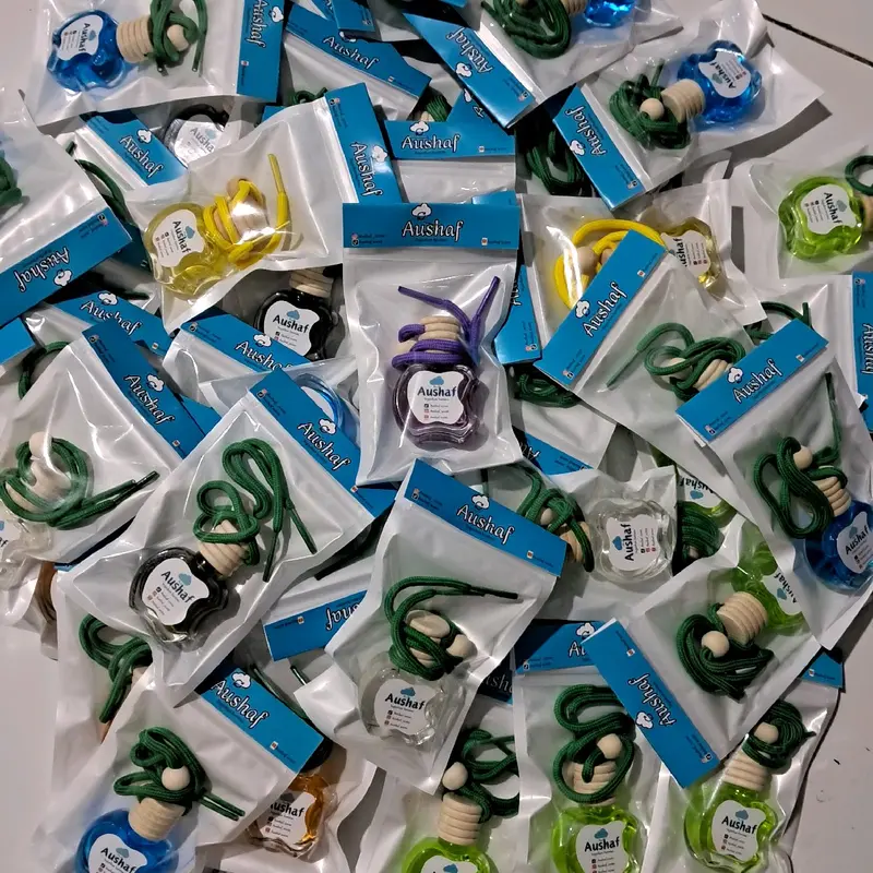 AUSHAF PARFUM MOBIL PENGHARUM RUANGAN CAR AIR FRESHENER KOPI BALI ANTI MUAL 2
