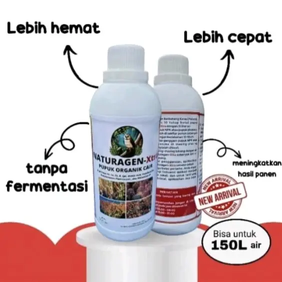 BELI 1 GRATIS 1 Pupuk Naturagen Ori X-tra Pupuk Cair Tanaman