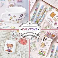 Gambar 100 Lembar Stiker Waterproof Sticker Tumblr Lucu Kartun Korea Dekorasi SNI dari CALYTOYS Kota Administrasi Jakarta Pusat 4 Tokopedia