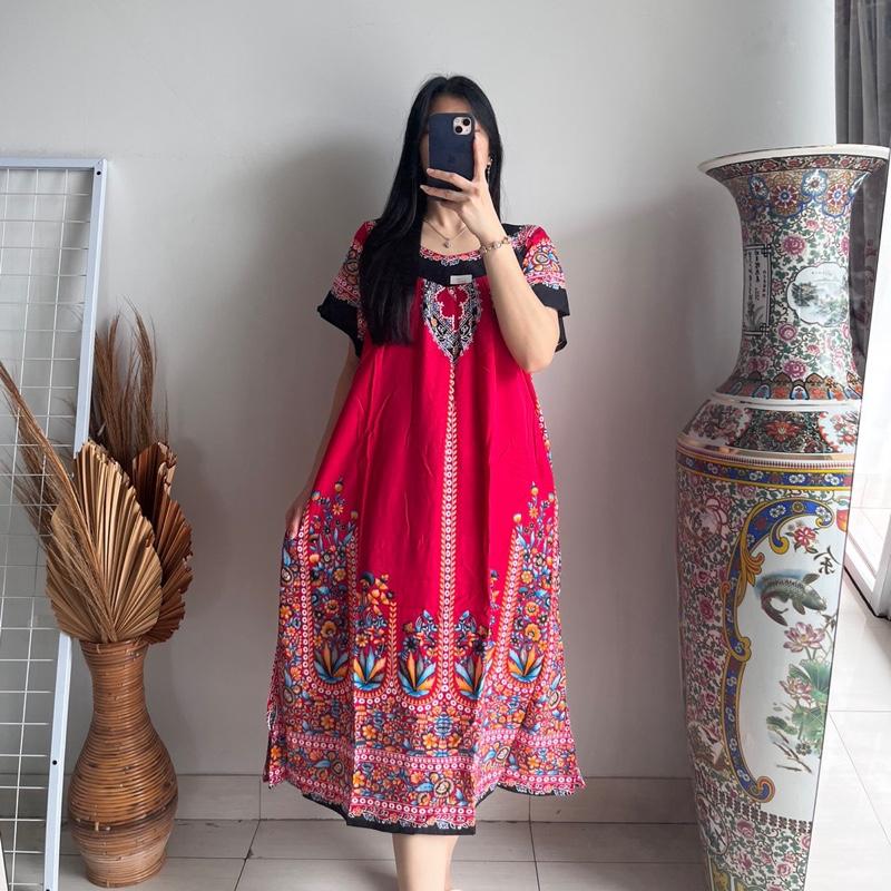 DASTER BTS KODE 203 MODEL SIKAK LD120 BAHAN RAYON 2