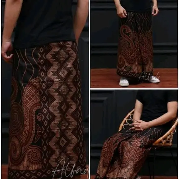 Sarung Batik Dewasa Oyot Kain Katun Signature Tembus bilak balik