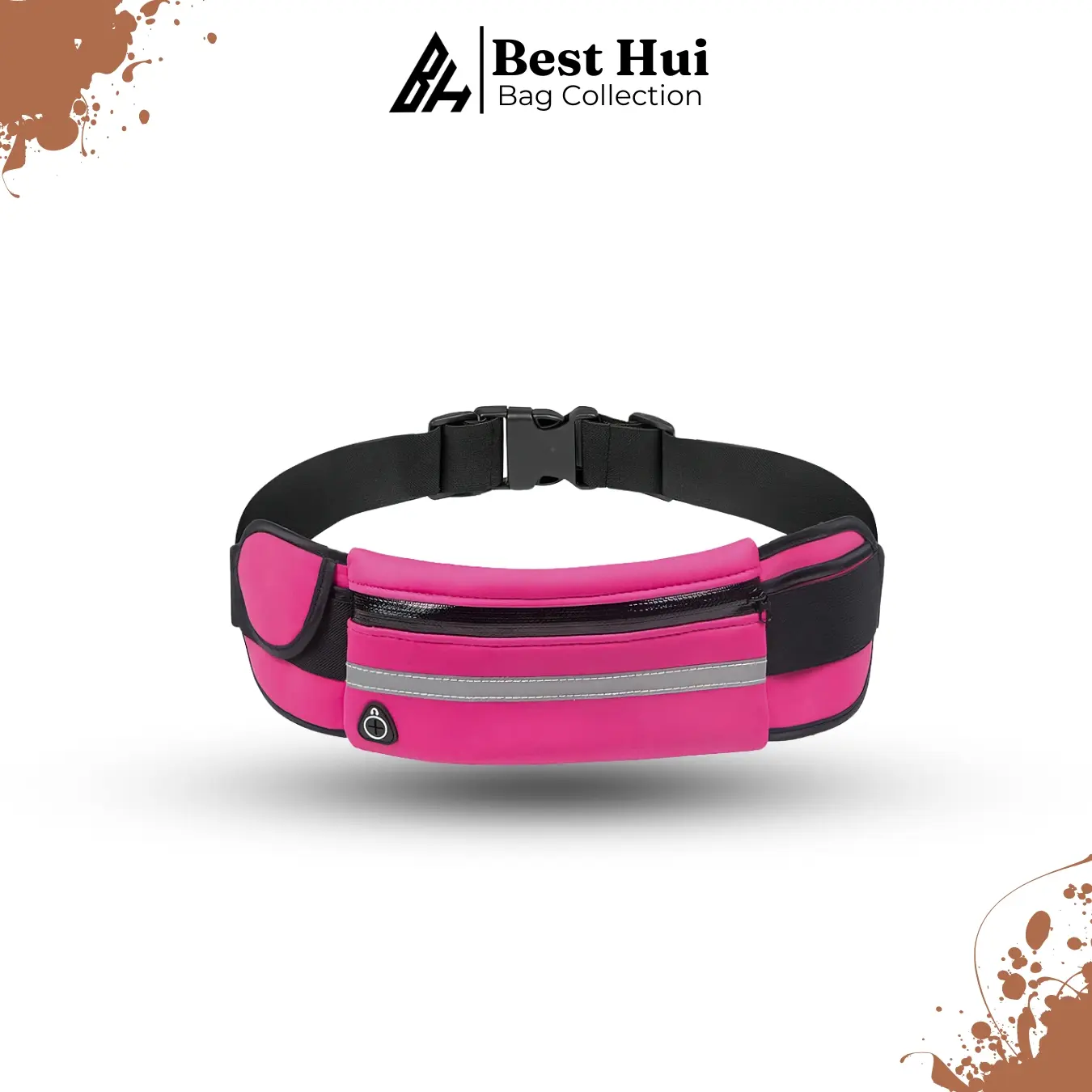 Tas Pinggang Olahraga Jogging / Waistbag Bahan Nylon Waterproof / Tas Pinggang Sport Tas Hp High Quality
