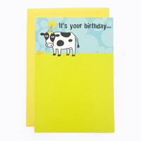 Gambar GREETING CARD-KARTU UCAPAN- HALLMARK- FUNNY-BIRTHDAY- COW dari Hallmark Cards Indonesia Kota Administrasi Jakarta Utara 2 Tokopedia
