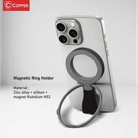 Gambar COPPER Slim PC Compatible For iPhone 14 - Hardcase With Metal Ring Stand - Black, Case Only dari Copper Surabaya Kota Surabaya 5 Tokopedia