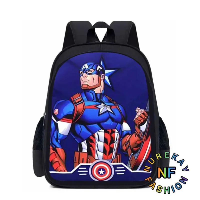 Tas Sekolah Anak Laki-Laki Ransel TK SD kelas 4 Karakter superhero Motif Fashion 2