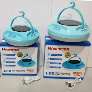 Lampu Emergency Gantung / Magnet UFO 300w 400w 500w 600w 800w (SUPER Terang) Cas Hp Usb