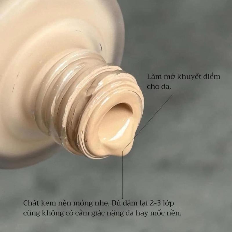 Kem nền Catrice HD Liquid Coverage kiềm dầu che khuyết điểm nền đẹp 3