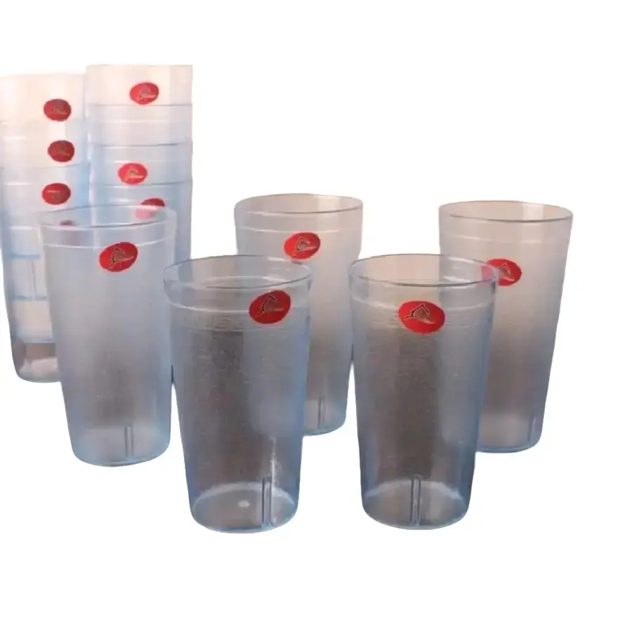 6 pcs gelas melamin gelas mika 600ml bisa cod Glass