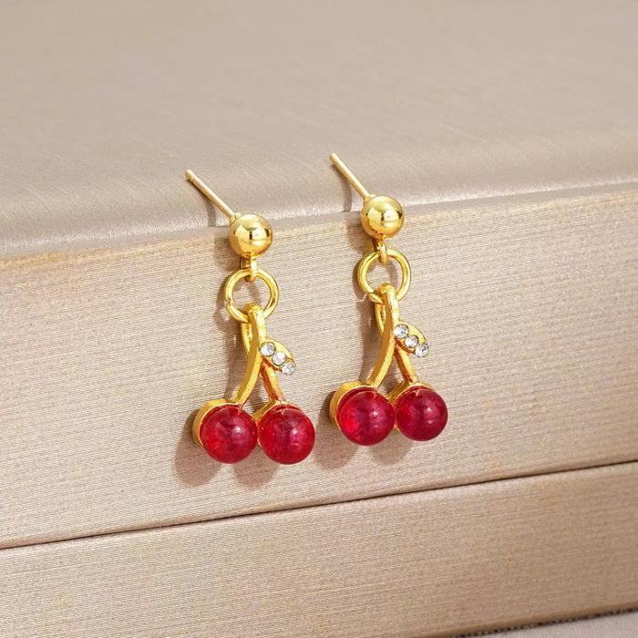 Gambar Diamory Jewellry-AT86 Anting Wanita Elegan Simple Trendi Stylish Premium Aesthetic Mewah dari DIAMORY JEWELLRY Kota Tangerang Selatan Tokopedia