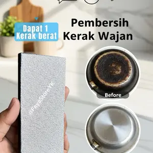 Spons Pembersih Kerak Wajan | Kasak Panci | Teflon Gosong | Wastafel | Kamar Mandi | Closet