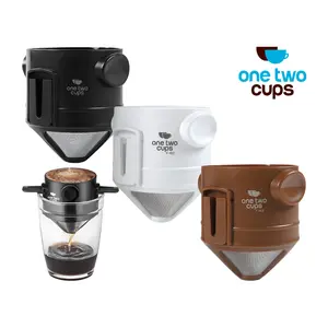Filter Penyaring Kopi Portable Tanpa Ampas Cone Coffee Dripper Manual Brew Kitchenware