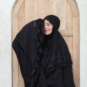 Mukena 2026-Mukena POLO LINEN BORDIR PREMIUM mewah cantik premium