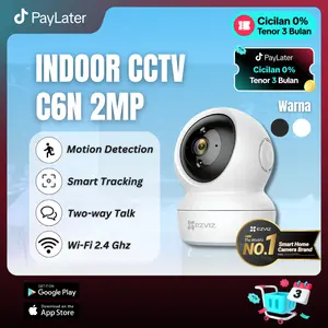 EZVIZ CCTV C6N 2MP Smart IP Indoor CCTV Camera - cctv ezviz pantau lewat hp - Bebas Ongkir Rp0