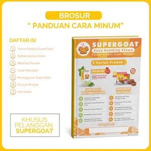 [ BROSUR ] Susu Etawa Bubuk Murni Tanpa Campuran Gula