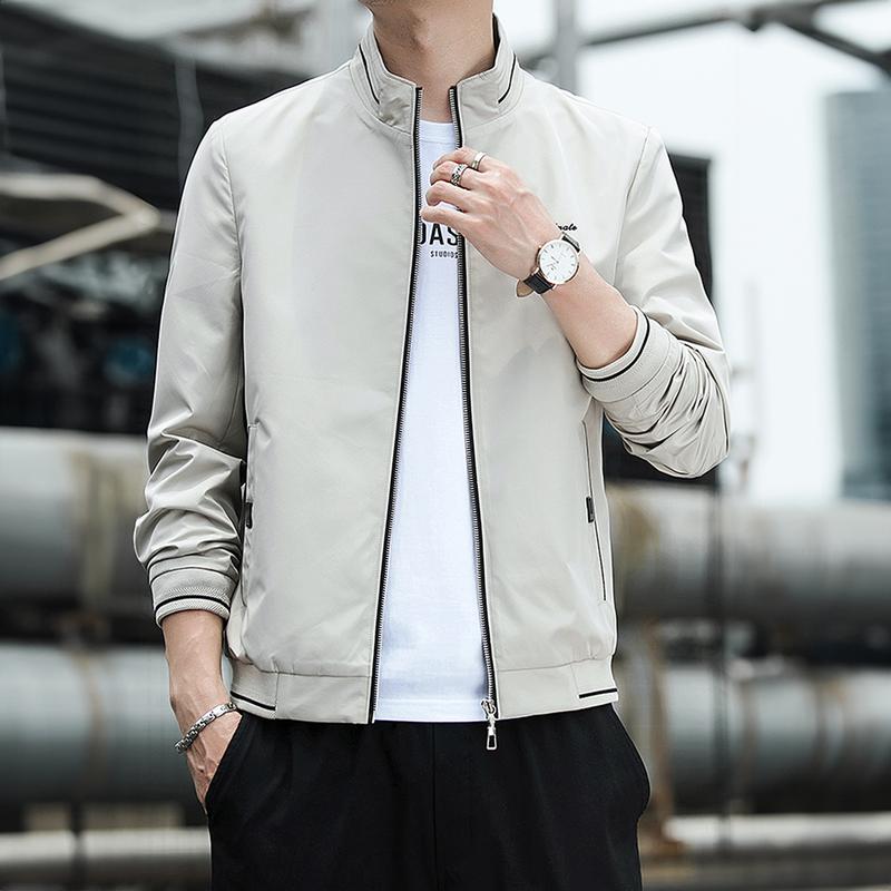  Áo khoác gió nam cổ đứng ECOLLECT thêu chữ tinh tế chất liệu cao cấp phong cách đơn giản đa năng - G14 Menswear Jacket 