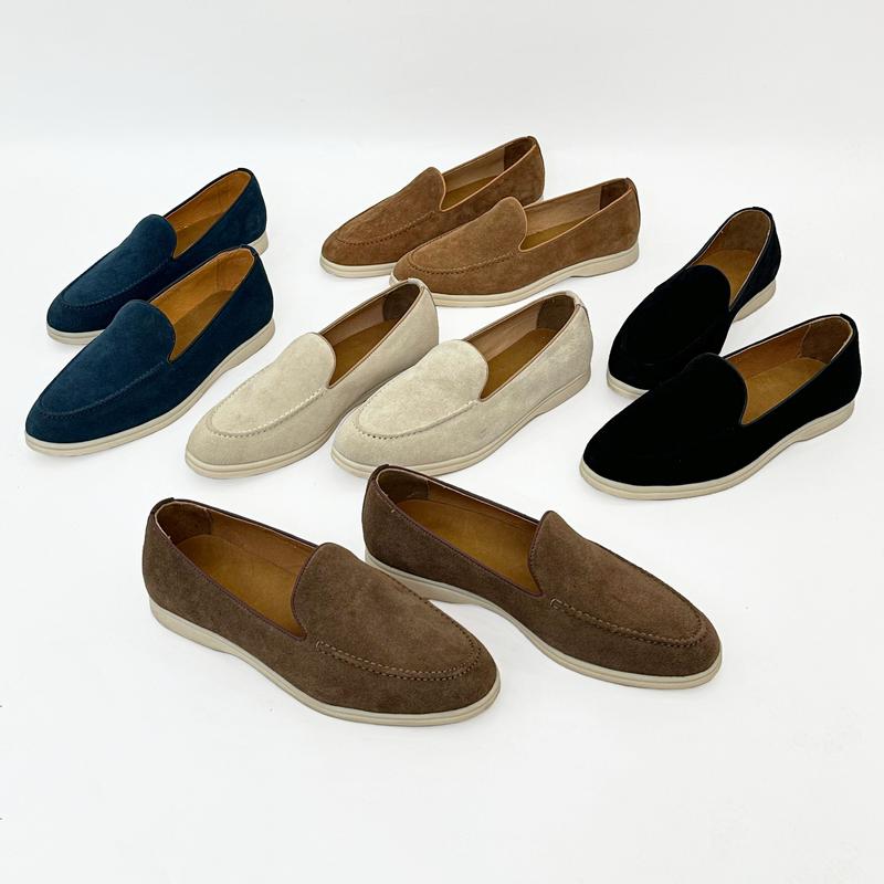 Giày Lười Nam Loafer Da Lộn Thông Dụng - Version 2