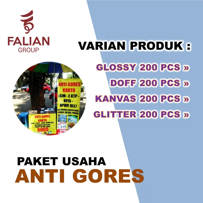 Paket Perlindungan Kartu E-KTP/SIM/BPJS Anti Gores - Card 1