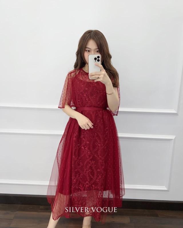 Product Introduction of O2 Fashion / Dress Lorenza / dress wanita / bisa cod /dress casual 9