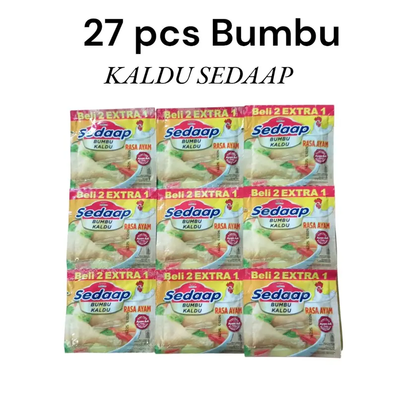 27 pcs Bumbu Kaldu Sedaap penyedaap setiap masakan 0