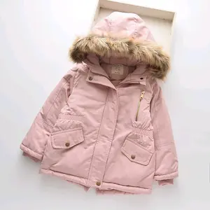 Jaket Anak Perempuan Bulu Sherpa Tebal Musim Dingin Fashion
