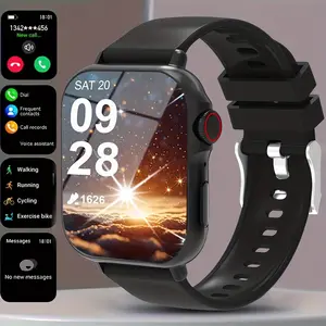 Jam Tangan Pintar Wanita Pria Jam Tangan BT Calls Sport Fitness Tracker Jam Tangan Pintar