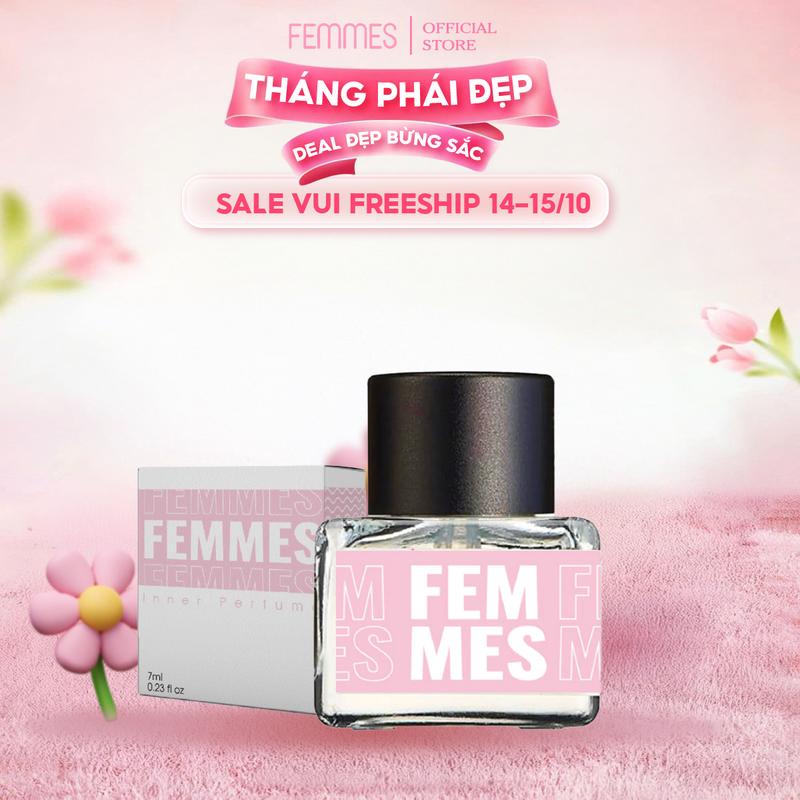 Cosmetic  Perfume  FEMMES Women  Nước Hoa Nữ, Hương Thơm Nhẹ Nhàng, Mang Lại Cảm Giác Khô Thoáng dung tích 5ml - NHM002