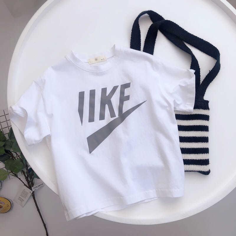 Product Introduction of Boys Summer Trendy T-shirt Top Short sleeved Loose Pullover Versatile Thin Breathable Unisex Clothes Trendy softjeansbaby 17