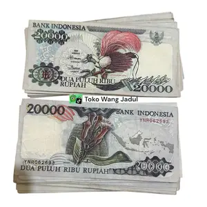 koleksi uang kuno 20rb cengkeh original isi 1 lembar