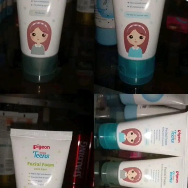 Pigeon Teans Facial Wash - Sabun Cuci Muka - Wajah Cleansing Berminyak Pencuci Pencerah 1