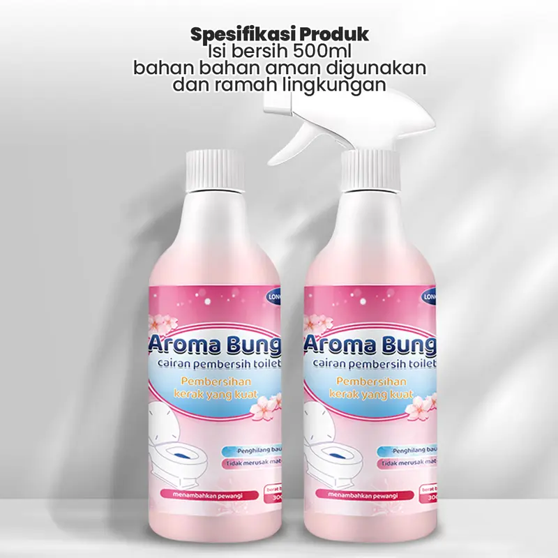 Pembersih Toilet Bunga Penghilang Bau dan Urin Kamar Mandi yang Ampuh 8