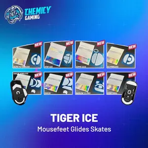Tiger Arc | ESPTiger Ice Edition Gaming Mouse Feet Hyperglide / Hyperglides Glide Skates