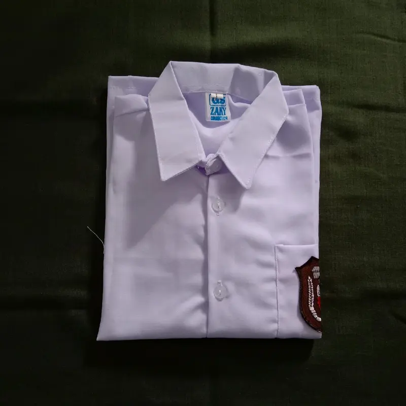 Baju Putih Panjang SD Seragam Sekolah SD Anak Perempuan Anak Laki-Laki Fashion 3
