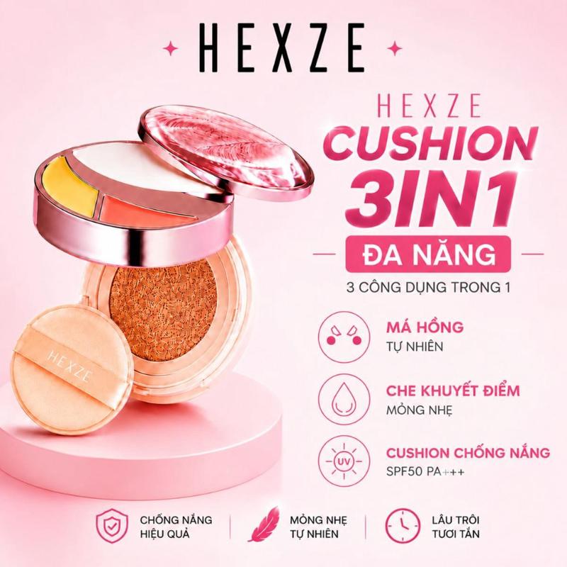 Cushion 3in1 SPF50+, PA++++