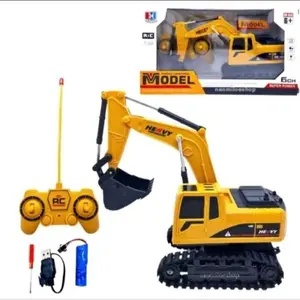 Mainan Anak RC  Truk  360 Degree Konstruksi Remote Control - Toys Baterai mainan    esk ava torre mot kontrol berat gede mobil excavator beko