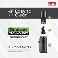 Gambar MITO SJ1200 Slow Juicer Fresca Grande | Double Press Technology | Easy Clean | Low Watt - BLACK dari MITO Electronics Kota Tangerang 4 Tokopedia