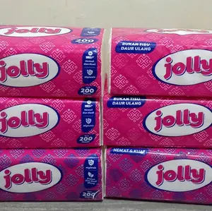 jolly 6 pcs 200 sheet hemat kuat higenis