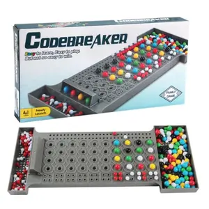 Mainan Montessori Anak Family Board Game Code Breaking Breaker Permainan Memecahkan Kode Game Tebak Warna Posisi