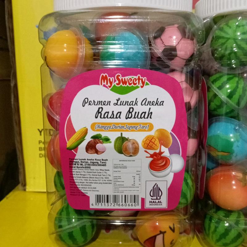 Permen Lunak MYSWEETY Mix isi 50 pcs 2