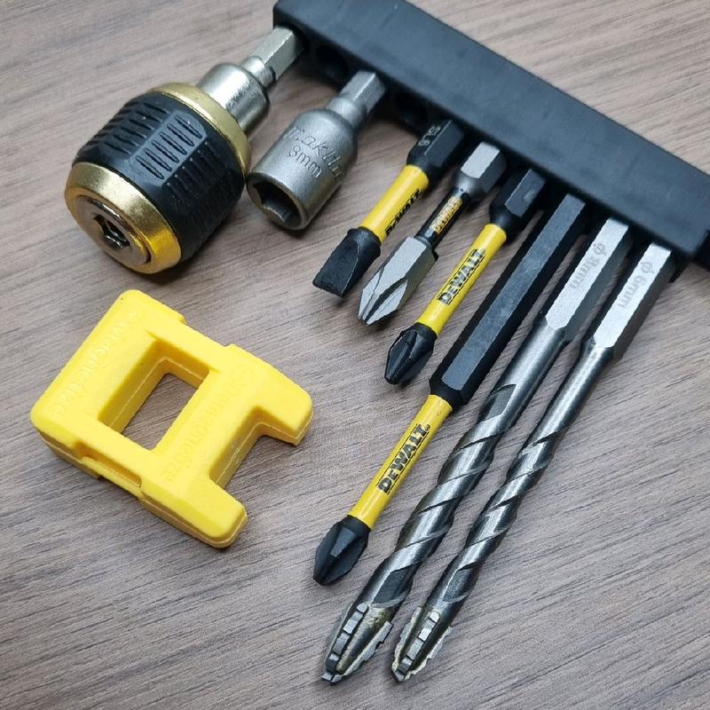  Mũi khoan lệch tâm ĐA NĂNG mix bộ vít xịn - Mũi li 6,8 vít cỡ Ph2 kèm phụ kiện - Chất lượng thuận tiện 