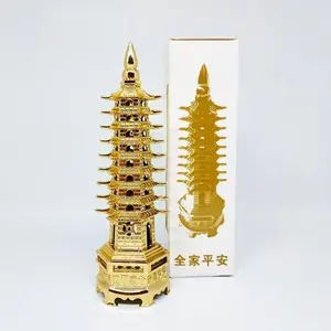pajangan miniatur pagoda china 24CM