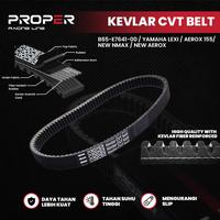 Gambar KEVLAR CVT BELT YAMAHA LEXI / AEROX 155 / NEW NMAX / NEW AEROX B65-E7641-00 PROPER RACING LINE dari Proper Racing Line Kota Administrasi Jakarta Utara 1 Tokopedia