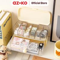 Gambar AZKO Stora Bloop Kotak Organizer Kabel 2 Tingkat - Krem Ivory Cable Organizer Pengatur Kabel Cable Holder Box Kabel dari AZKO Indonesia Kota Administrasi Jakarta Barat 4 Tokopedia